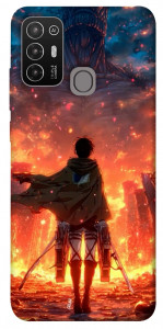 Чехол Attack on titan eren для ZTE Blade A52