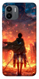 Чехол Attack on titan eren для Xiaomi Poco C50