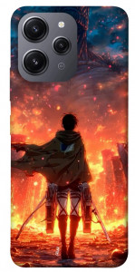 Чехол Attack on titan eren для Xiaomi Redmi 12