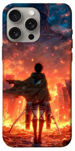 Чохол Attack on titan eren для iPhone 15 Pro Max