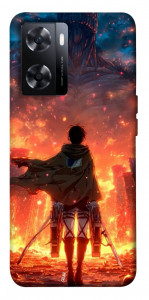 Чехол Attack on titan eren для OnePlus Nord N20 SE
