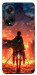 Чехол Attack on titan eren для Oppo A58 4G