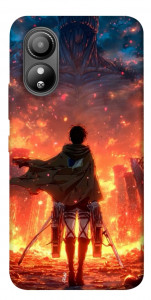 Чехол Attack on titan eren для ZTE Blade L220