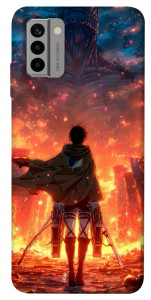 Чохол Attack on titan eren для Nokia G22