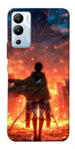 Чехол Attack on titan eren для Infinix Hot 12i