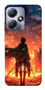 Чохол Attack on titan eren для Infinix Hot 30i