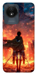 Чохол Attack on titan eren для Vivo Y02