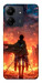 Чехол Attack on titan eren для Xiaomi Redmi 13C