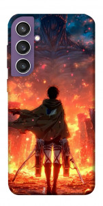 Чохол Attack on titan eren для Galaxy S23 FE