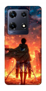 Чохол Attack on titan eren для Infinix Note 30 Pro NFC