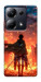 Чехол Attack on titan eren для Xiaomi Poco M6