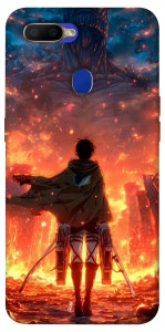 Чохол Attack on titan eren для Oppo A7