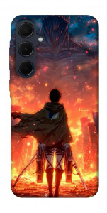 Чохол Attack on titan eren для Galaxy A35