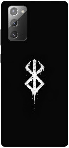 Чохол Berserk logo для Galaxy Note 20
