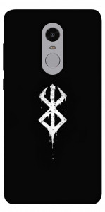 Чехол Berserk logo для Xiaomi Redmi Note 4X