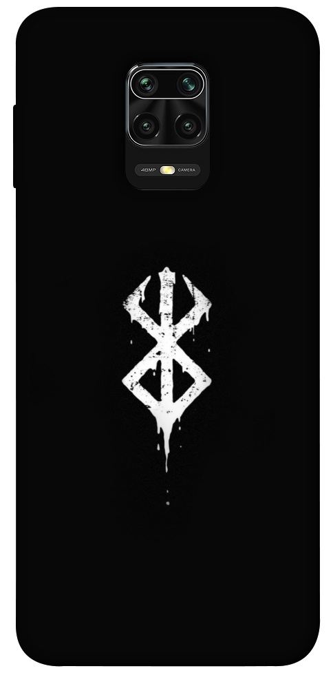 Чохол Berserk logo для Xiaomi Redmi Note 9 Pro