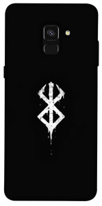 Чехол Berserk logo для Galaxy A8 (2018)