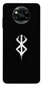 Чехол Berserk logo для Xiaomi Poco X3 NFC