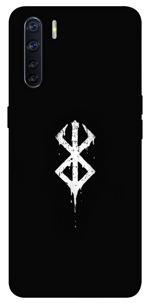 Чехол Berserk logo для Oppo A91
