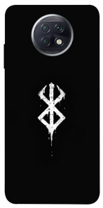 Чехол Berserk logo для Xiaomi Redmi Note 9 5G