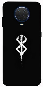Чехол Berserk logo для Nokia G10