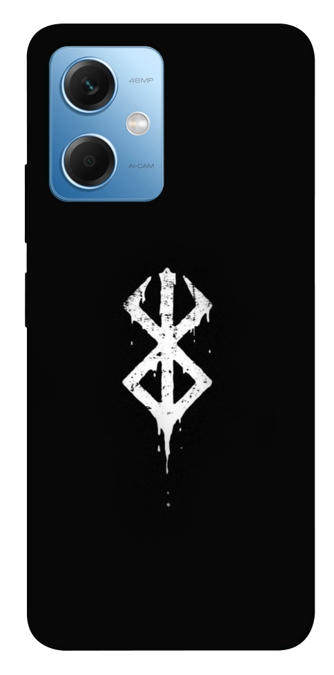 Чехол Berserk logo для Xiaomi Redmi Note 12 5G