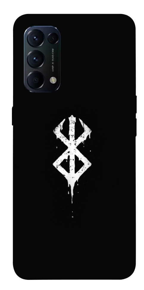 Чехол Berserk logo для Oppo Reno 5 4G