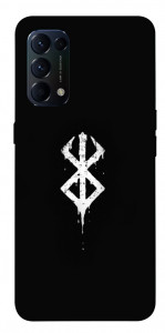 Чехол Berserk logo для Oppo Reno 5 4G
