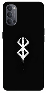 Чехол Berserk logo для Oppo Reno 4