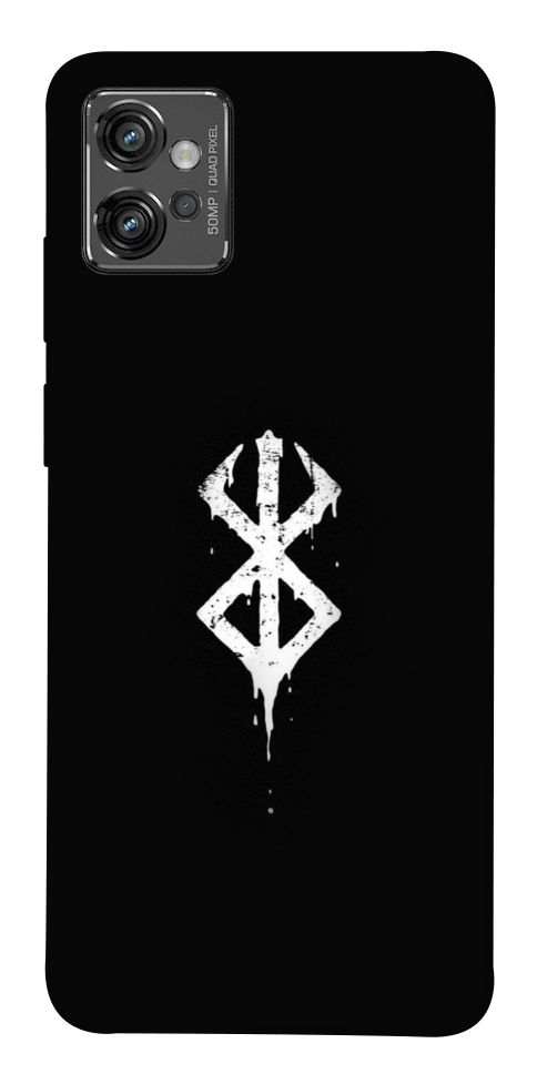 Чехол Berserk logo для Motorola Moto G32