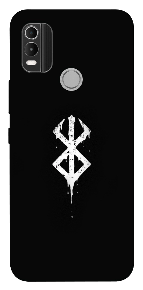 Чехол Berserk logo для Nokia C21 Plus