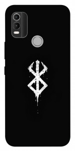 Чехол Berserk logo для Nokia C21 Plus