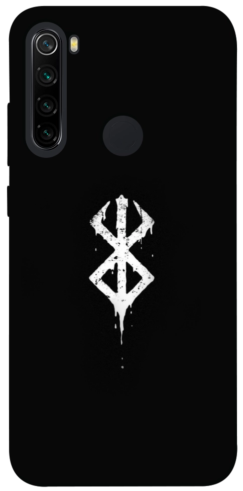 Чехол Berserk logo для Xiaomi Redmi Note 8 2021