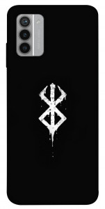 Чохол Berserk logo для Nokia G42