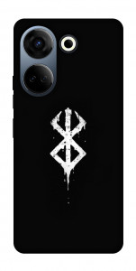 Чехол Berserk logo для TECNO Camon 20 Pro (CK7n)