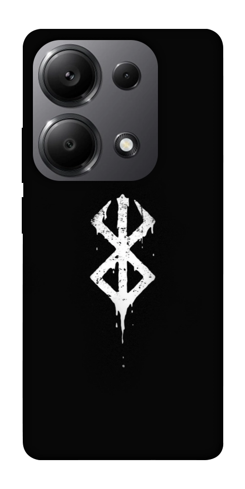 Чехол Berserk logo для Xiaomi Redmi Note 13 Pro 5G