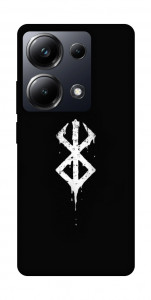 Чехол Berserk logo для Xiaomi Poco M6 Pro 4G