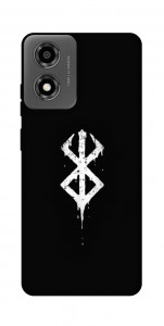 Чехол Berserk logo для Motorola Moto E14