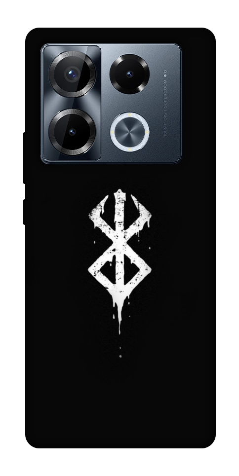 Чехол Berserk logo для Infinix Note 40 Pro 4G