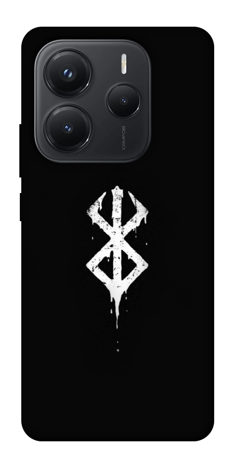 Чехол Berserk logo для Xiaomi Redmi Note 14 5G