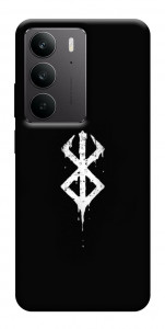 Чехол Berserk logo для Realme C75