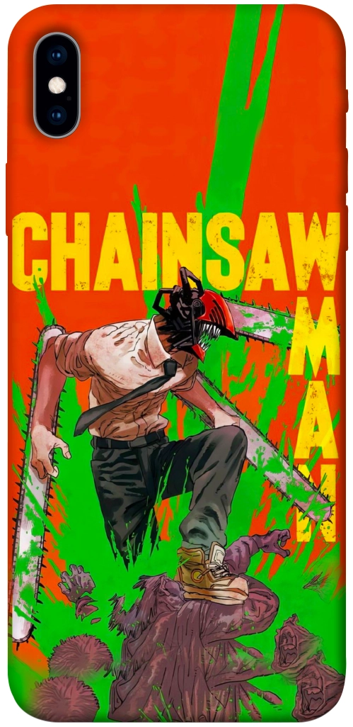 Чехол Chainsaw man для iPhone XS Max