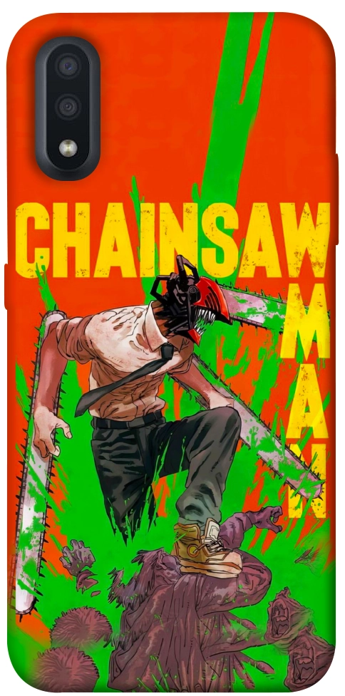 Чехол Chainsaw man для Galaxy A01