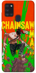 Чохол Chainsaw man для Galaxy A21s (2020)