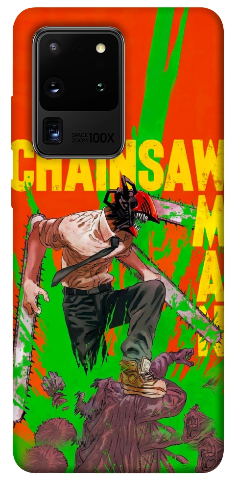 Чехол Chainsaw man для Galaxy S20 Ultra (2020)