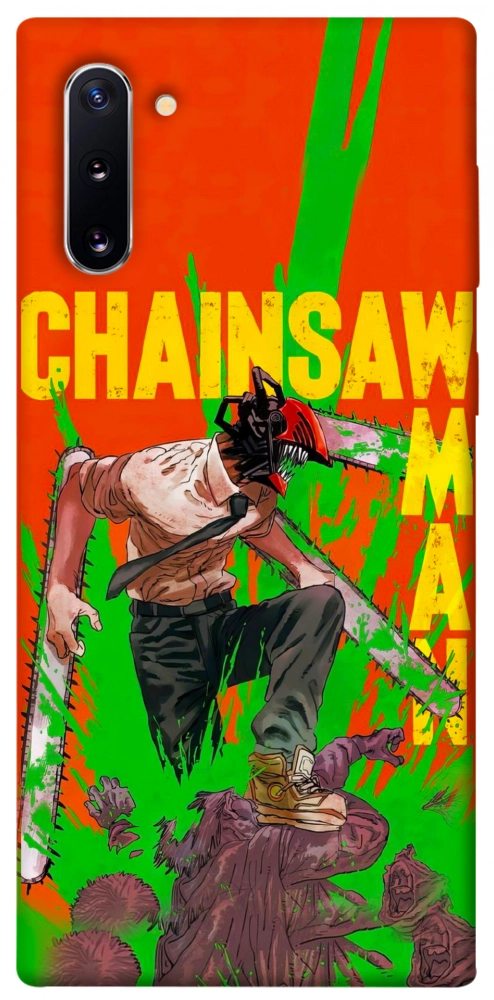 Чохол Chainsaw man для Galaxy Note 10 (2019)