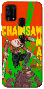 Чохол Chainsaw man для Galaxy M31 (2020)