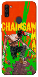 Чохол Chainsaw man для Galaxy M11 (2020)