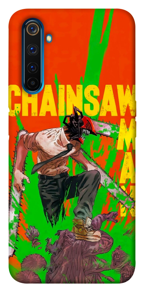 Чохол Chainsaw man для Realme 6 Pro