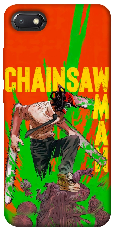 Чохол Chainsaw man для Xiaomi Redmi 6A